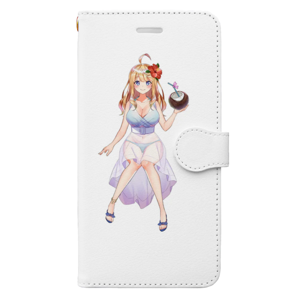 逢坂成美 ＠ココナッツの夏！のなるみここぐっず！ Book-Style Smartphone Case