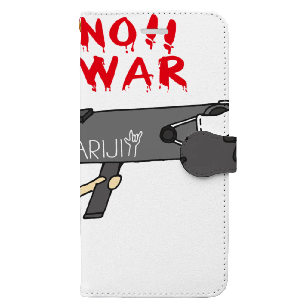 PARIJIのPARIJI(戦争だめ　NO！WAR) Book-Style Smartphone Case