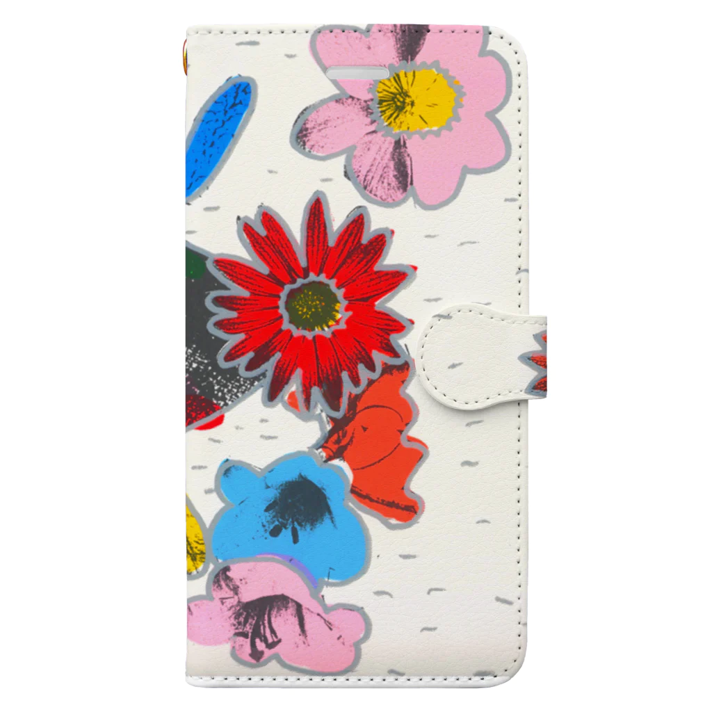 Marino Hata (de mali)のFlower in your eye Book-Style Smartphone Case