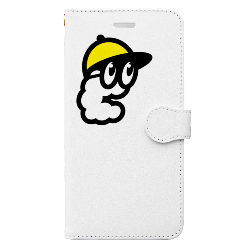 Yellow_Blluのモッくん 手帳型スマホケース