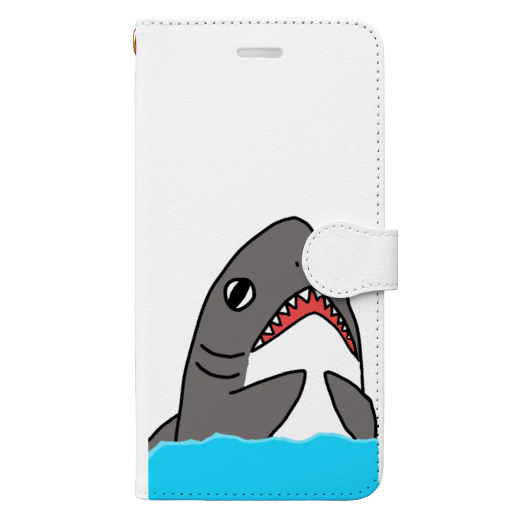 FPFのサメちゃん Book-Style Smartphone Case