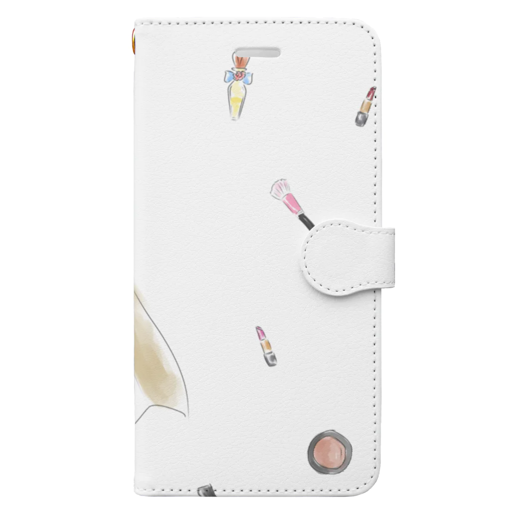 makaroni__nのMAKE-UP GIRL Book-Style Smartphone Case