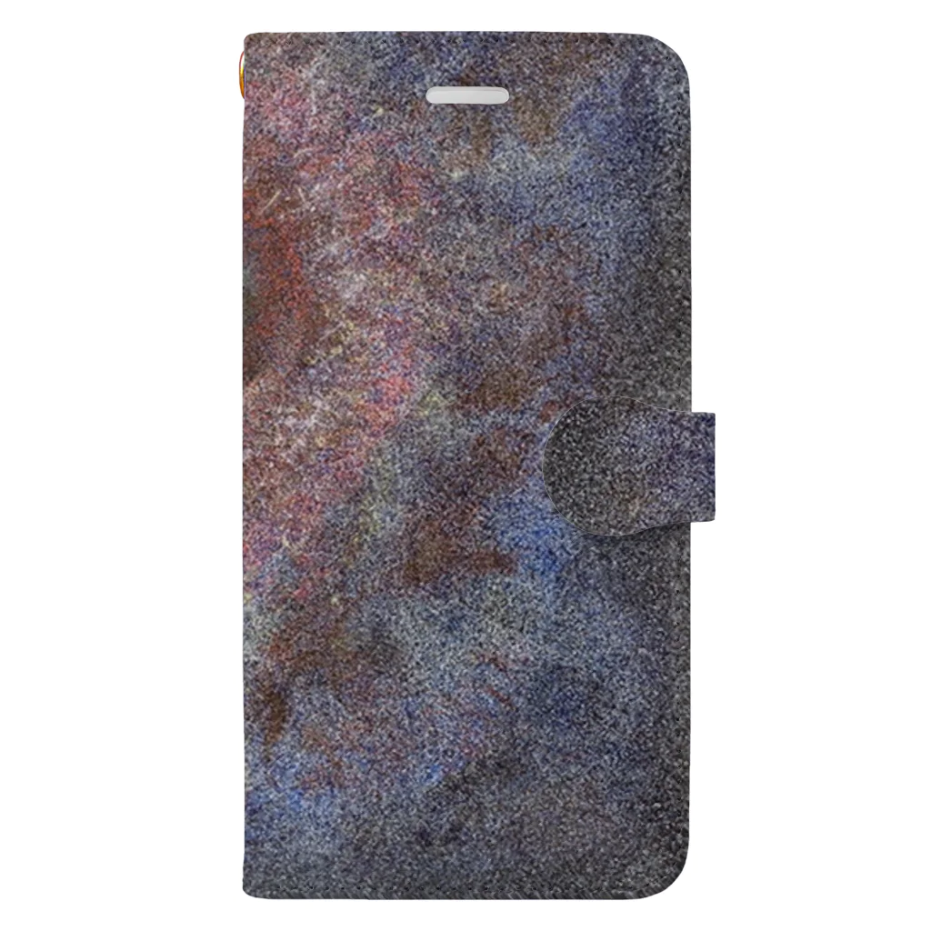 宇宙点描画~水華~のcosmic 073 Book-Style Smartphone Case