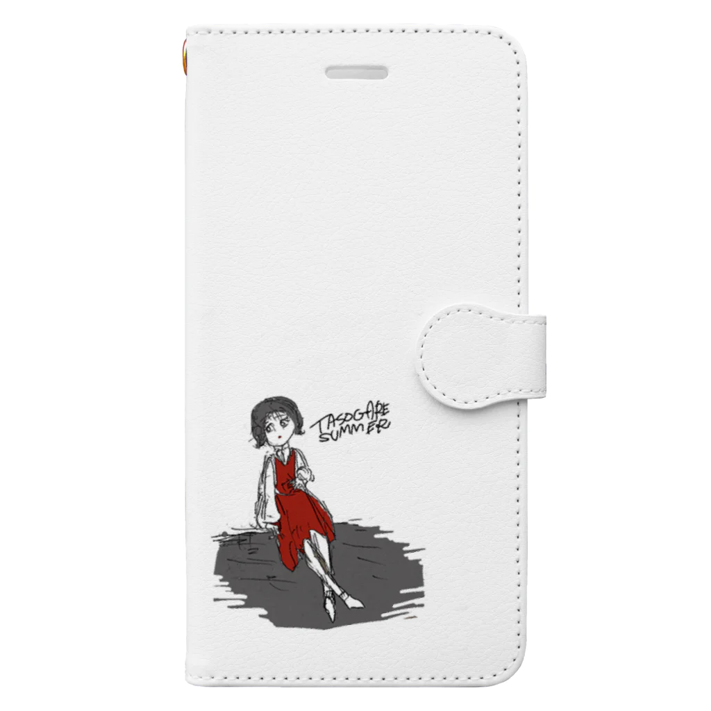 ギャルに憧れギャルを描きたいあちゃん。のたそがれサマ〜 Book-Style Smartphone Case