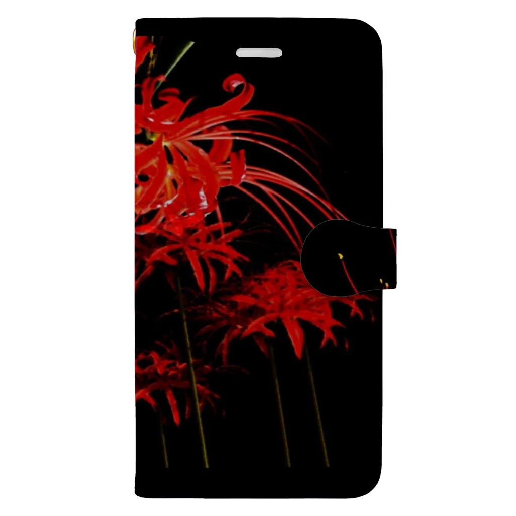 SHOP 318の彼岸花 Book-Style Smartphone Case