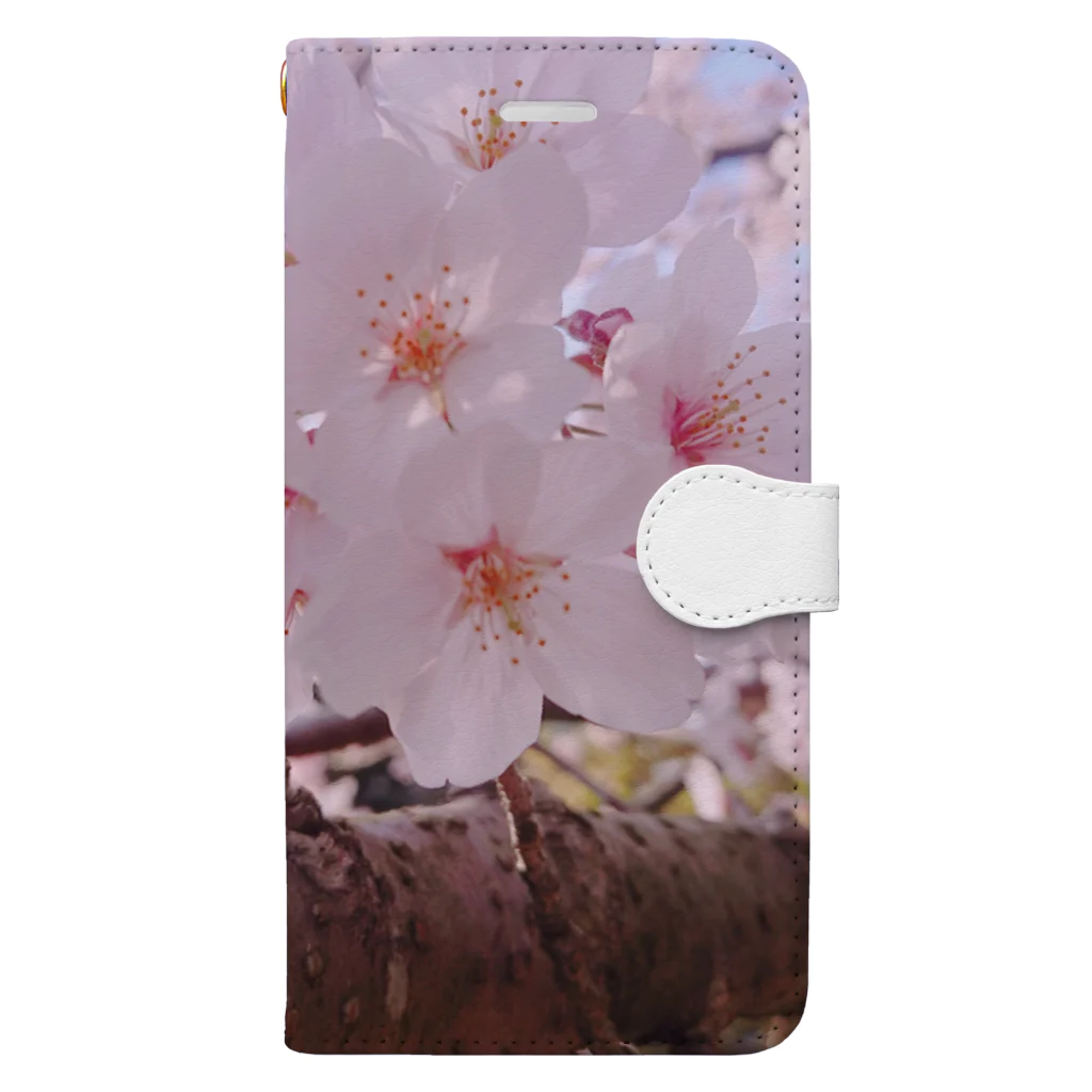 rheeyuichiの桜 Book-Style Smartphone Case