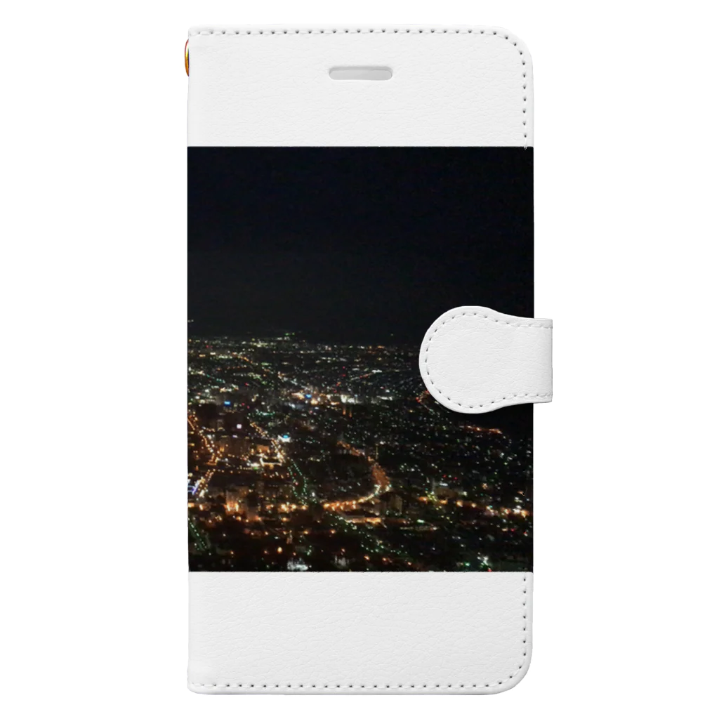 nana05の夜景 Book-Style Smartphone Case