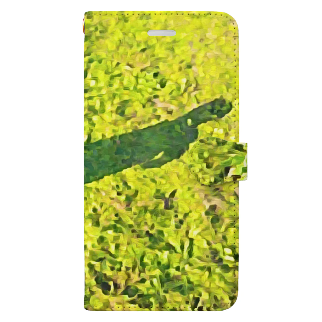 こまゆのこじまるの芝をかける男児2 Book-Style Smartphone Case