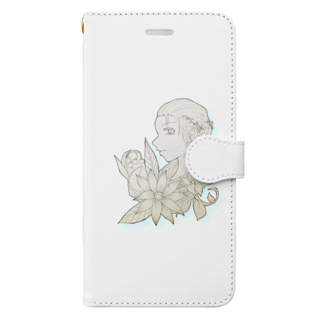 美羽のflowers2 Book-Style Smartphone Case