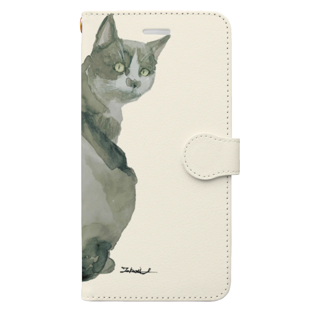 SANADATAKUMIの猫好きのための Book-Style Smartphone Case