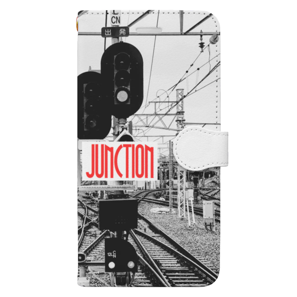 Valleyのjunction 手帳型スマホケース