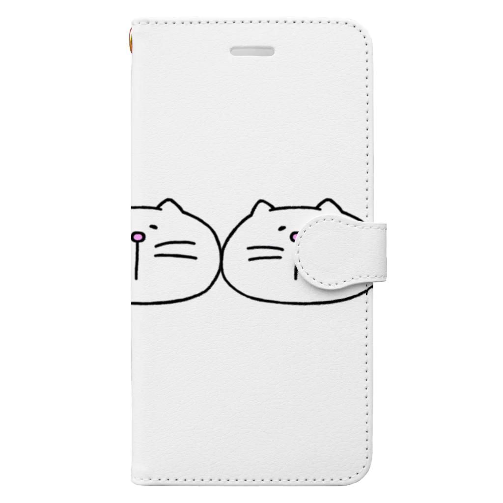 【Yuwiiの店】ゆぅぅぃーのやる気のないネコ Book-Style Smartphone Case
