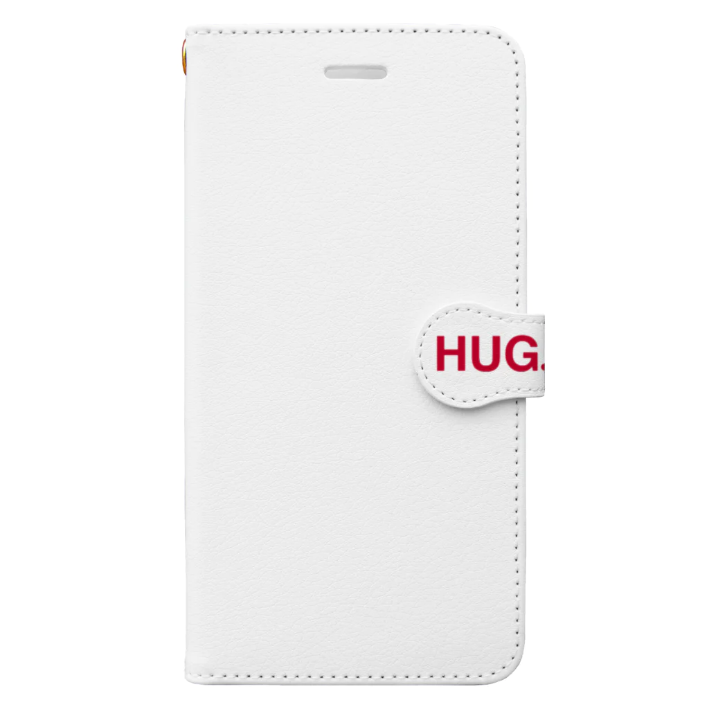 lily and smile ☺︎のhug❤️ Book-Style Smartphone Case