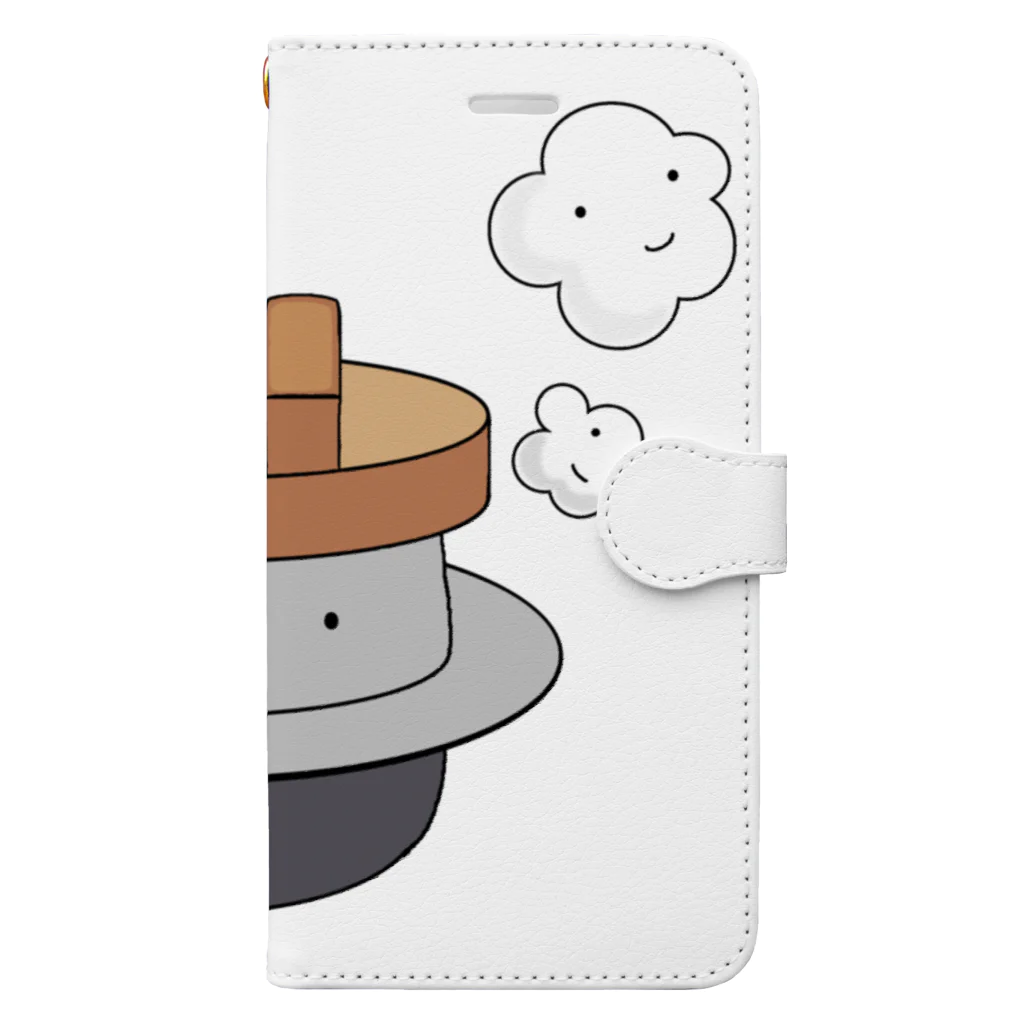 たまごやさんのかまどさん Book-Style Smartphone Case