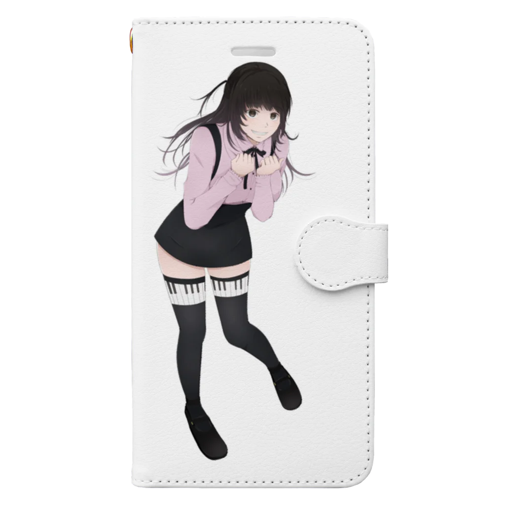 明日やりますのゆめかわ女子 Book-Style Smartphone Case