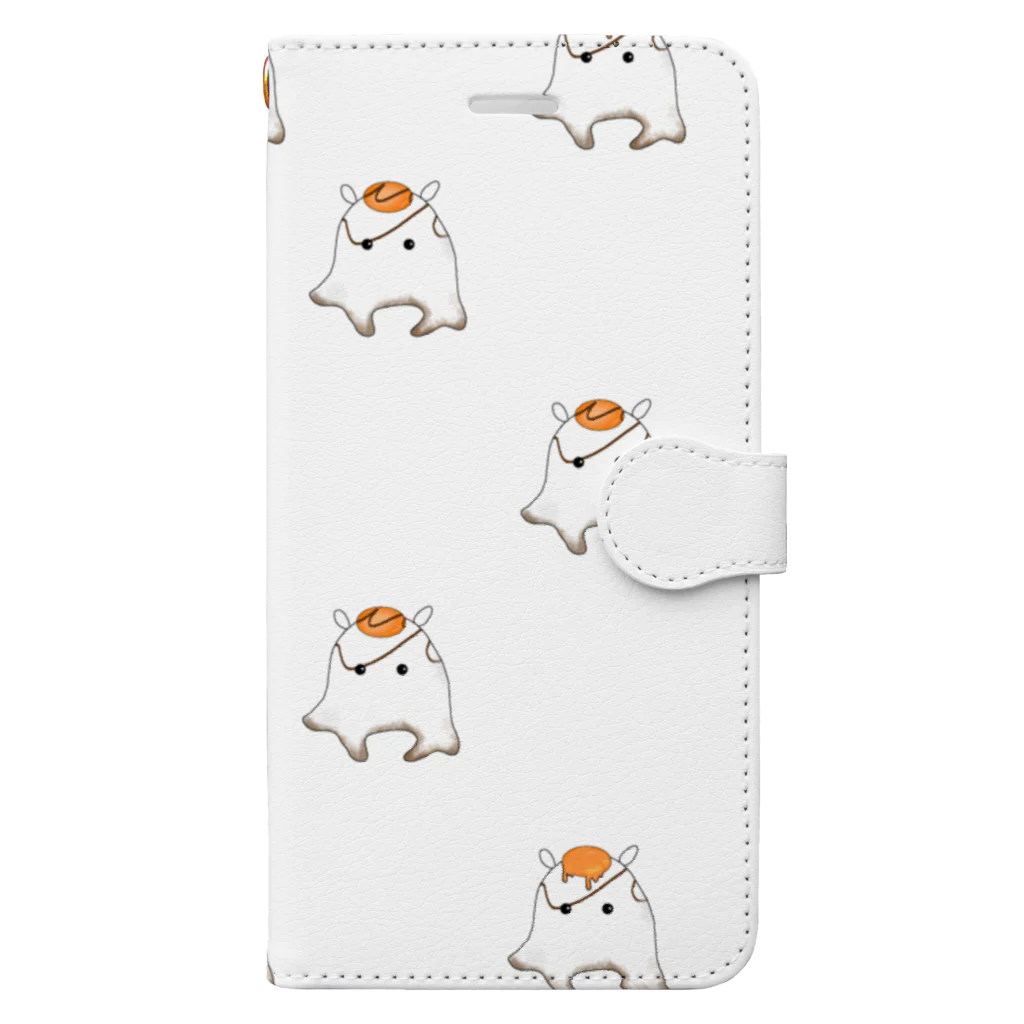 꿈의나라のメンダコ(目玉焼き) Book-Style Smartphone Case