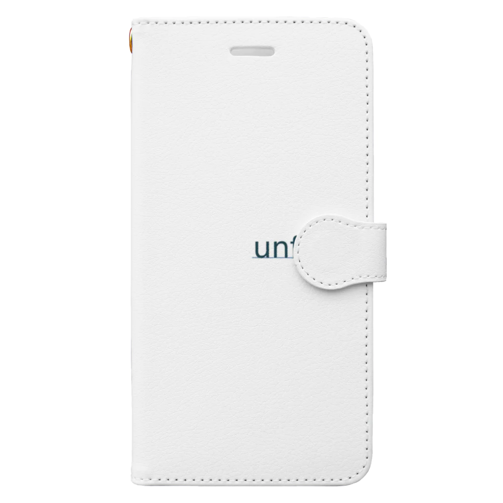 fashion label unformalの"unformal" goods Book-Style Smartphone Case