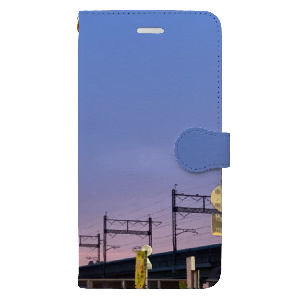 yukkyの夕焼 Book-Style Smartphone Case