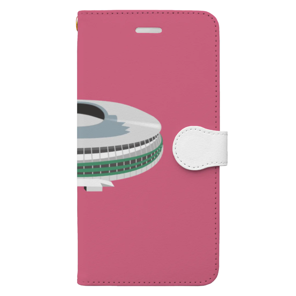 kimuratanakaの新国立競技場 Book-Style Smartphone Case