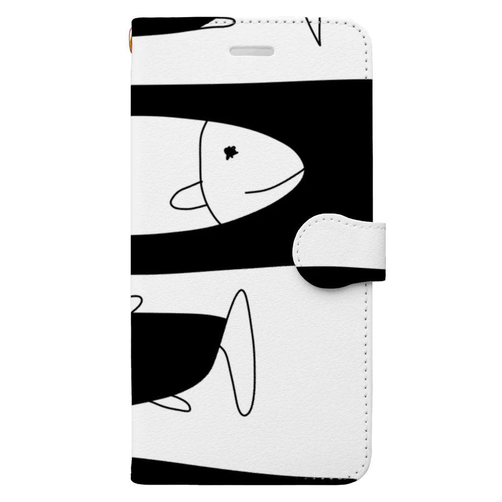 森と樅の不死身の魚たち Book-Style Smartphone Case