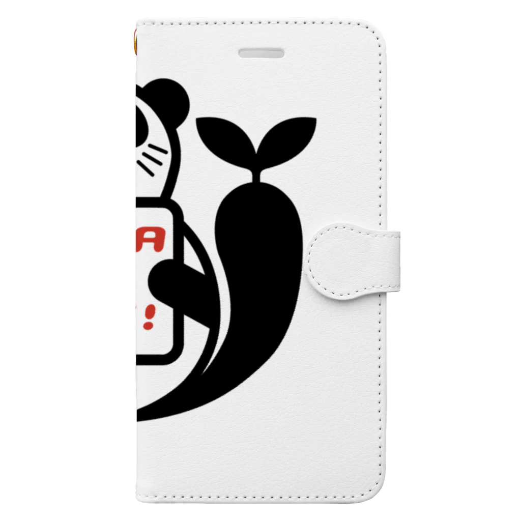 GraphicersのI am a PANDA Book-Style Smartphone Case