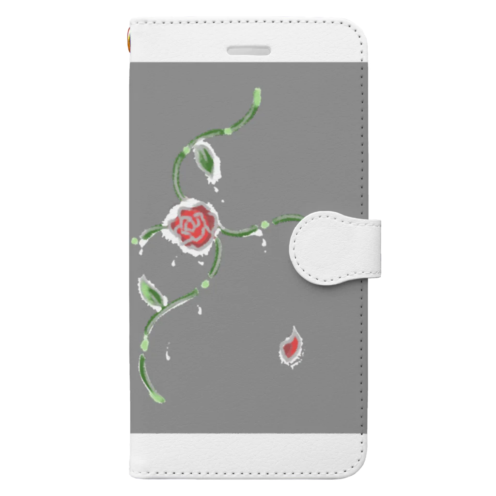 xxs2s2xxのバラの涙 Book-Style Smartphone Case