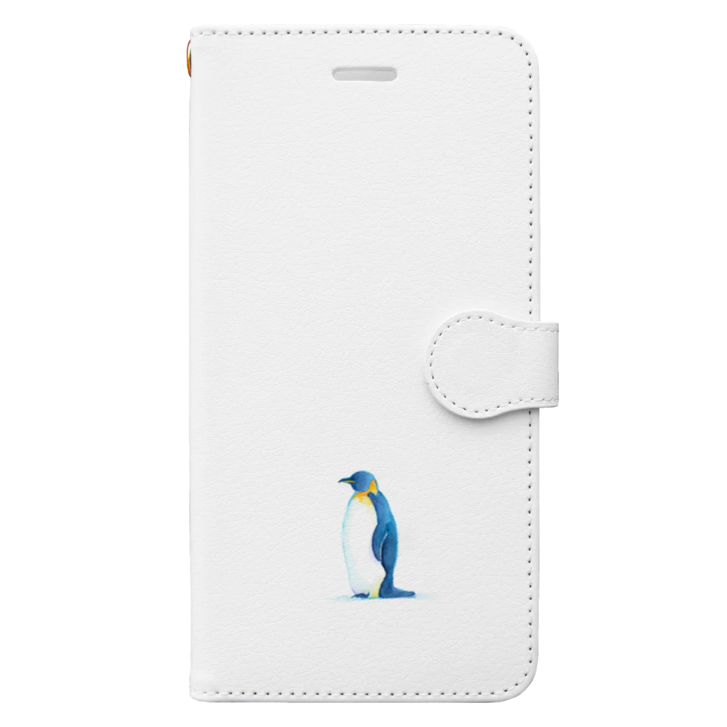 たかすすきのペンギン物語 手帳型スマホケース