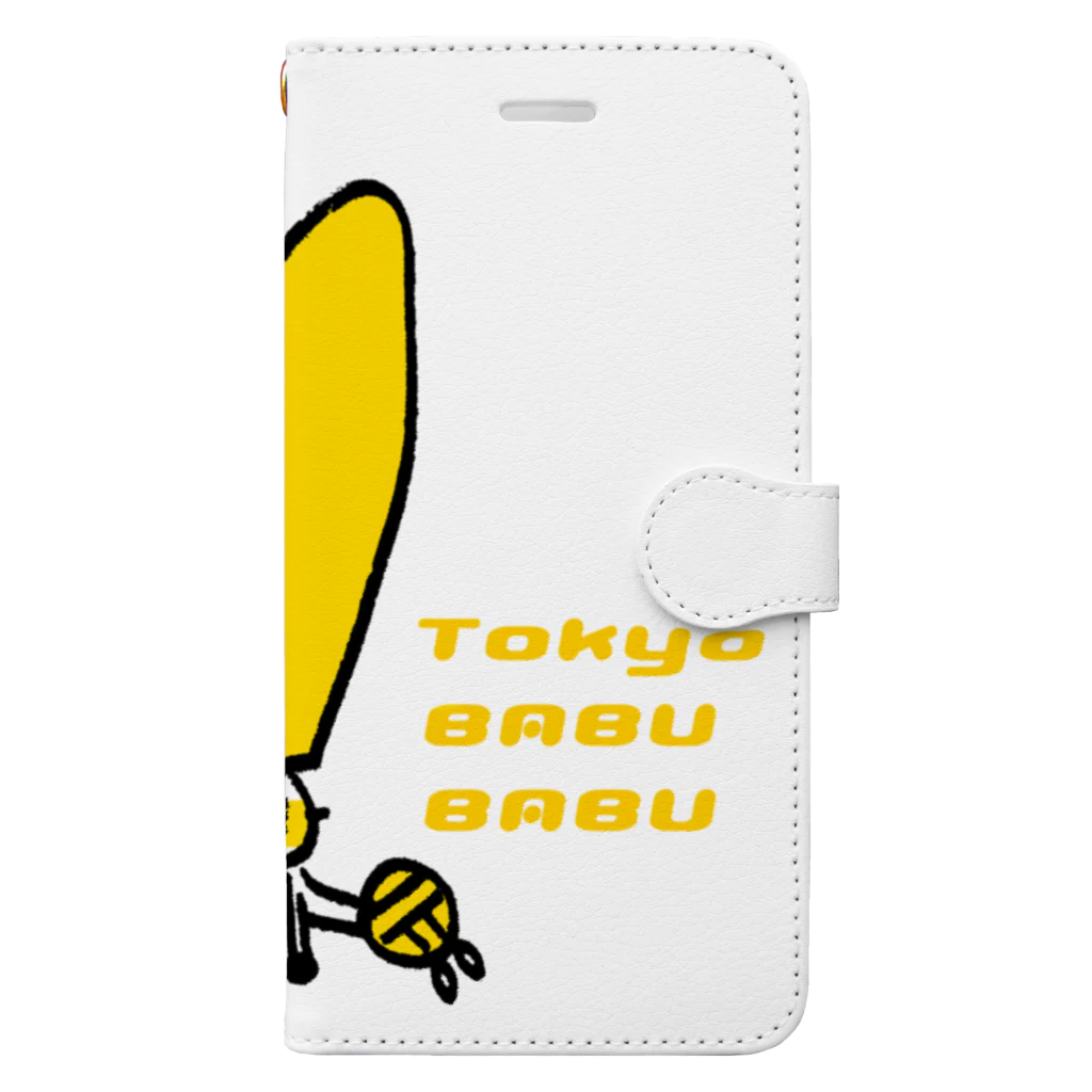 GraphicersのTokyo BABU BABU 手帳型スマホケース