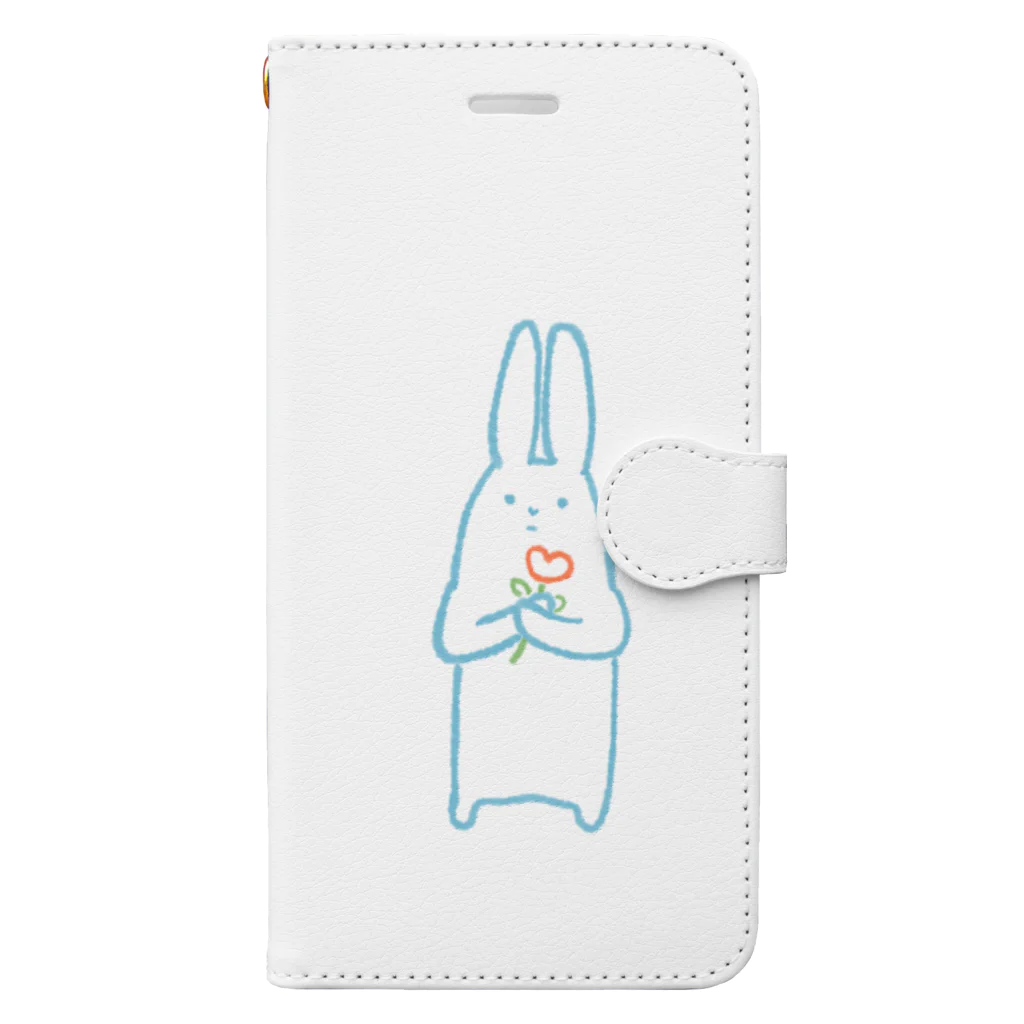 のしんのゆるいどうぶつ Book-Style Smartphone Case