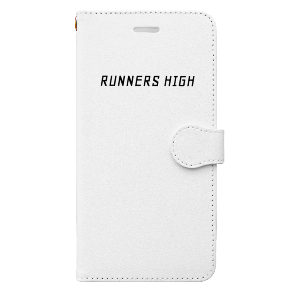 ランニング好きのお店　ランニング、マラソン向けのTシャツ、グッズのRUNNERS HIGH Book-Style Smartphone Case