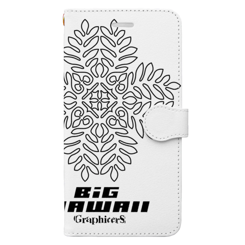 GraphicersのHawaiian Quilt 手帳型スマホケース