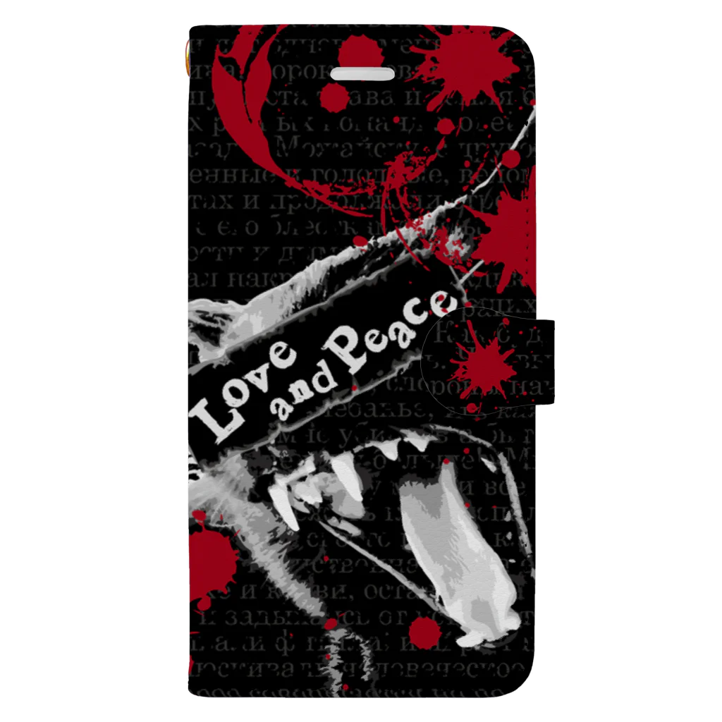 Lunatic Cat-ismのLove and Piece Book-Style Smartphone Case