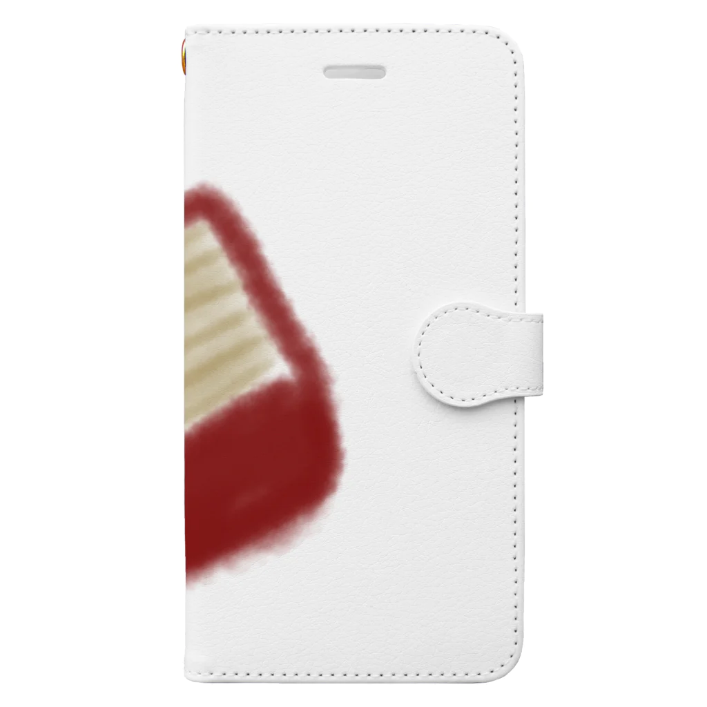 みつやのおみせのしょーとおソバくん Book-Style Smartphone Case