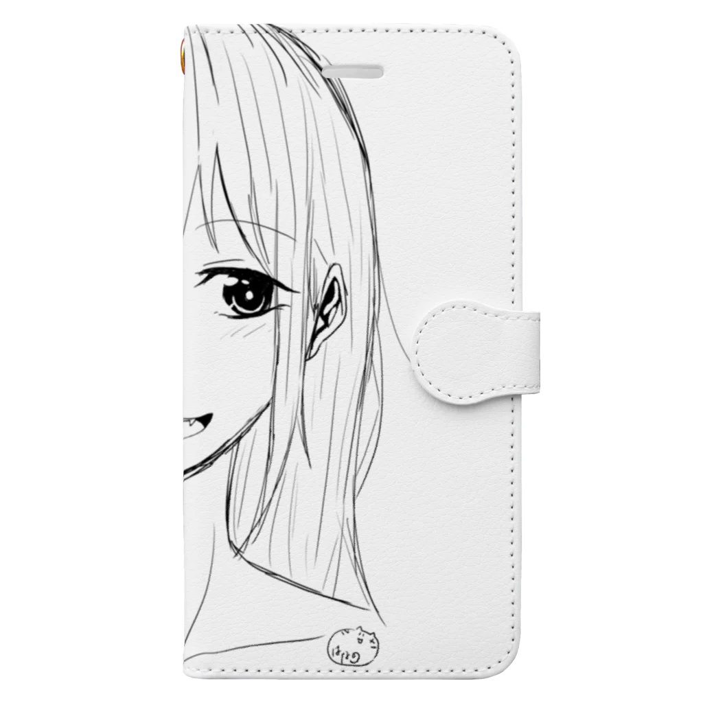 彩る葉っぱなの～の情緒不安定 Book-Style Smartphone Case