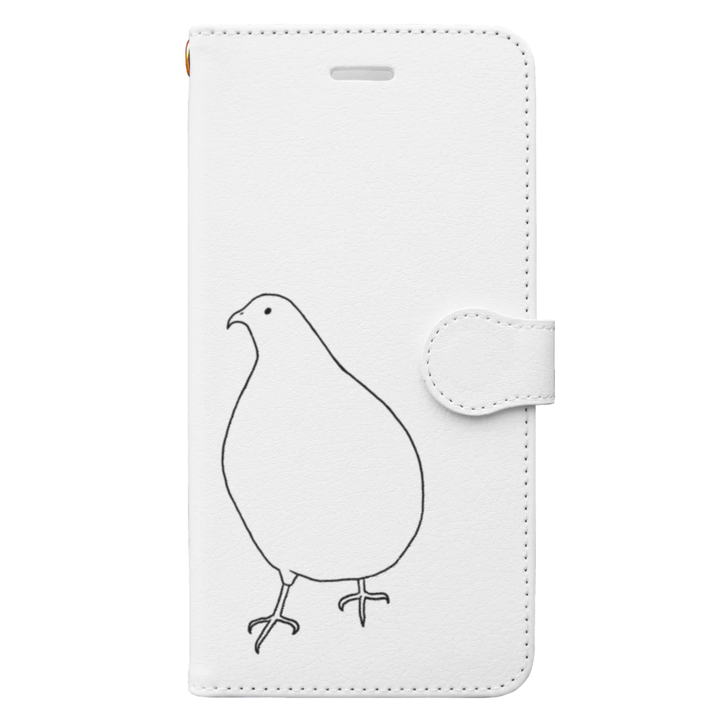 minatoriのうずらさん Book-Style Smartphone Case