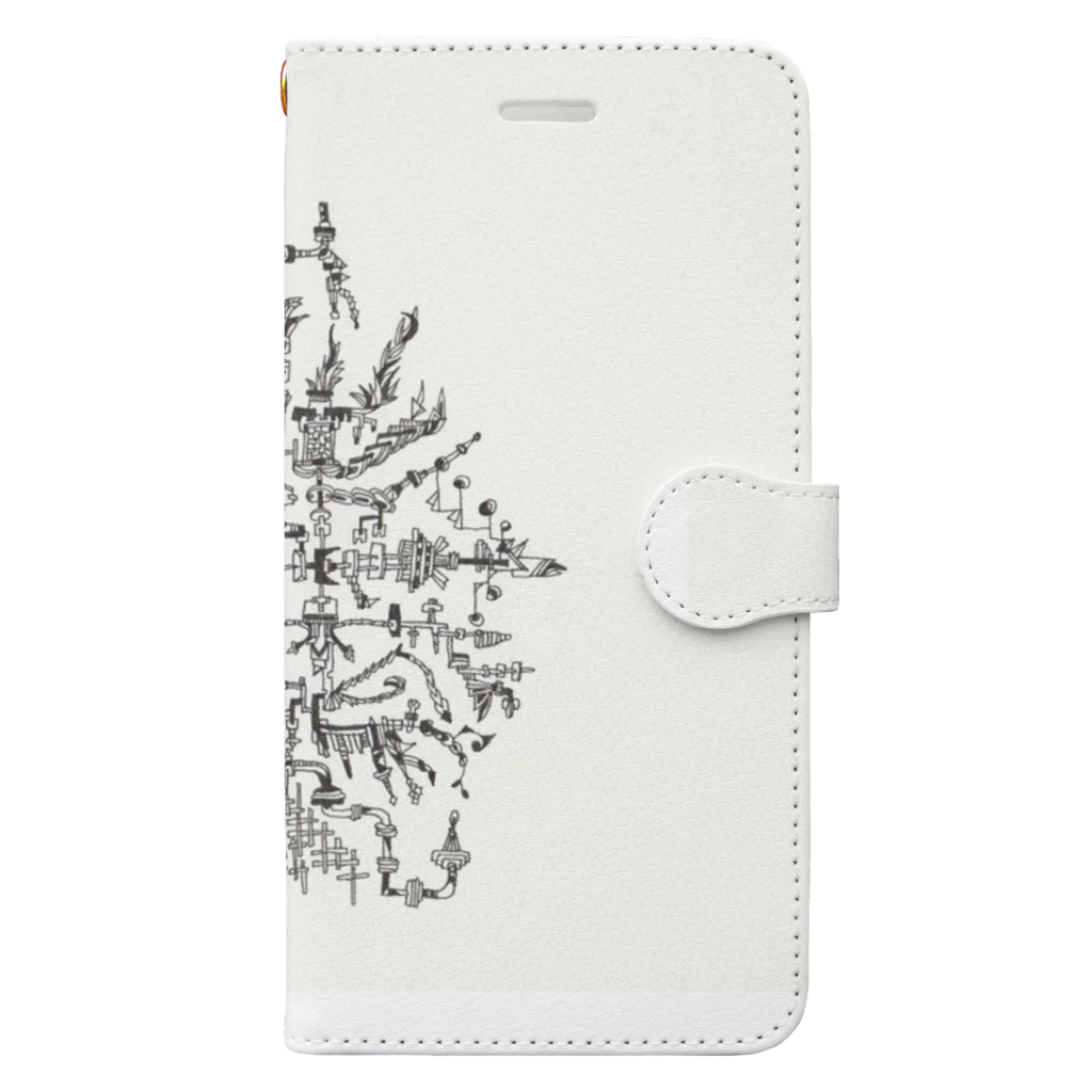 ののまるん屋（nonomaRun)の電子設計図 Book-Style Smartphone Case