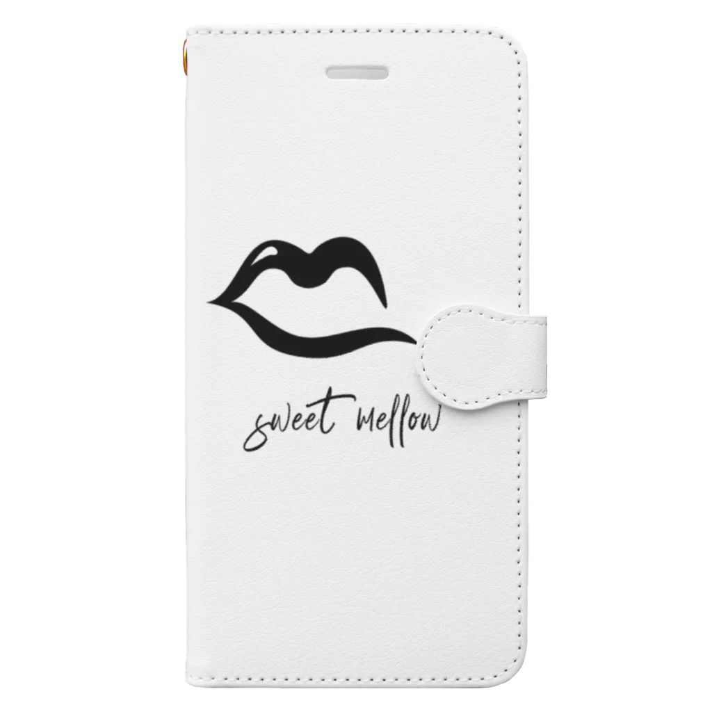 美咲のすいめろ屋さんのSweet Mellow Black Book-Style Smartphone Case