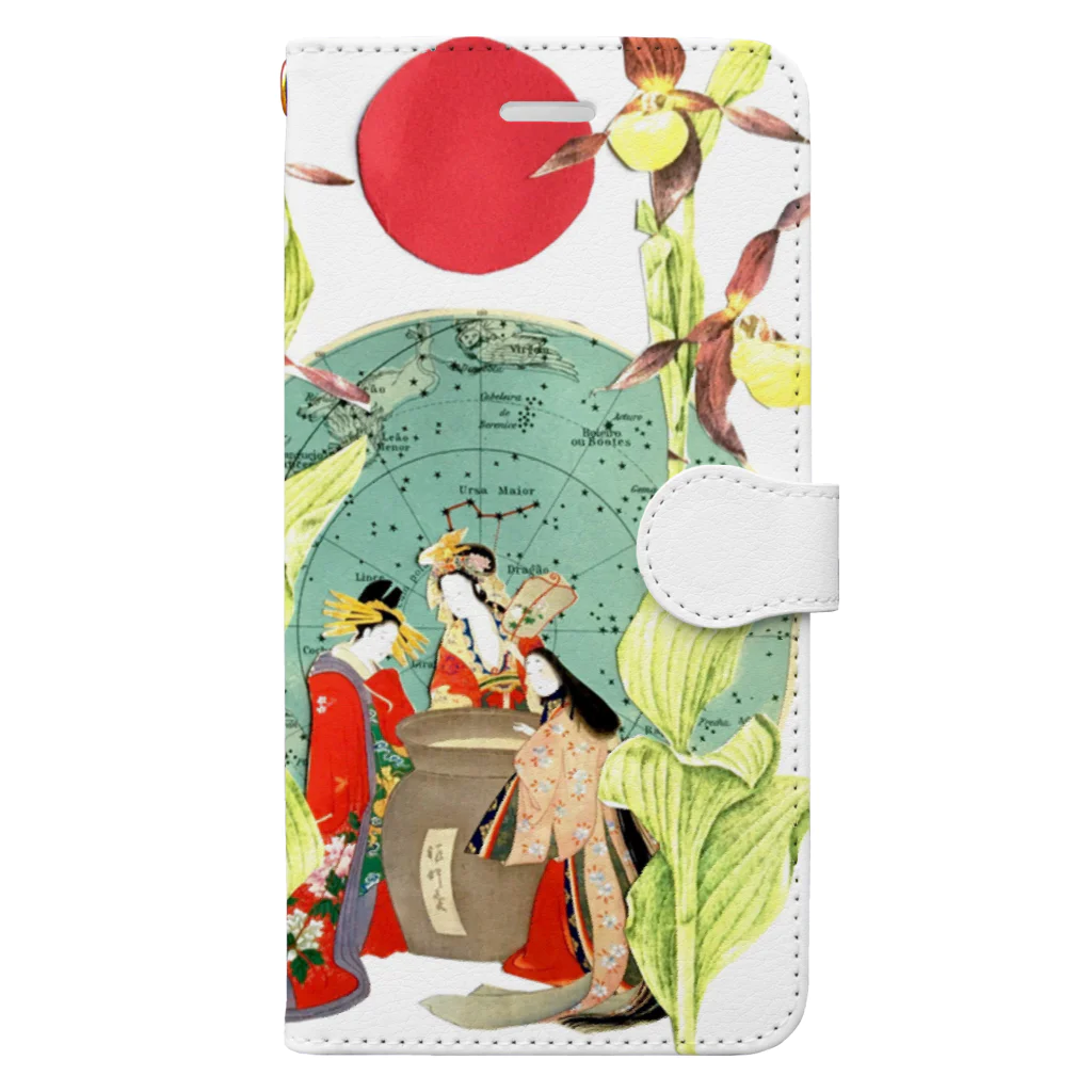 欠片の寄せ集めの三大美女覗世界 Book-Style Smartphone Case