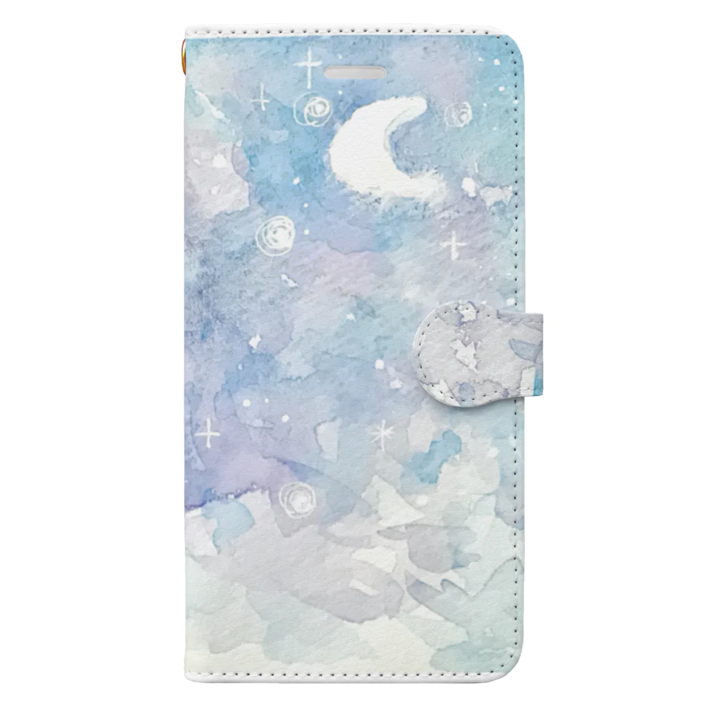 ApricotMeeの星空 Book-Style Smartphone Case