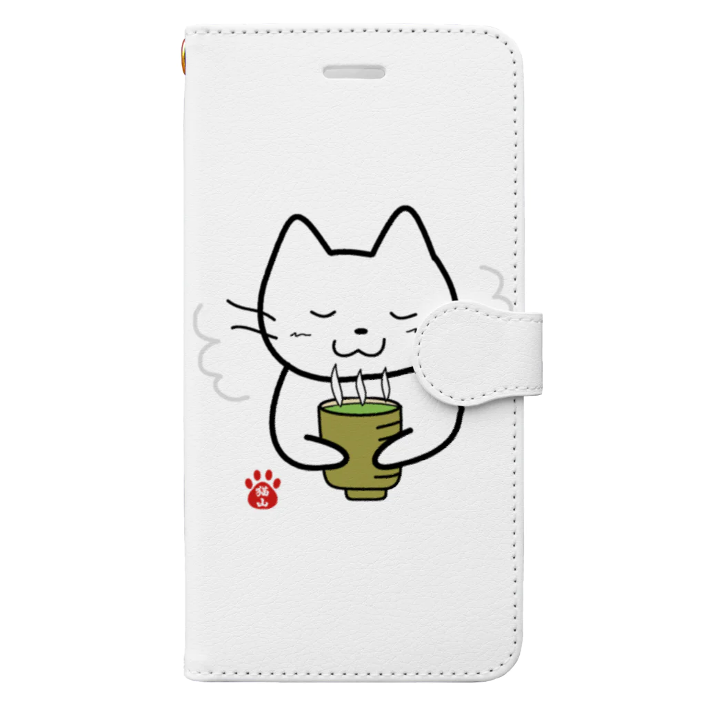 satoharuのいっぷく Book-Style Smartphone Case