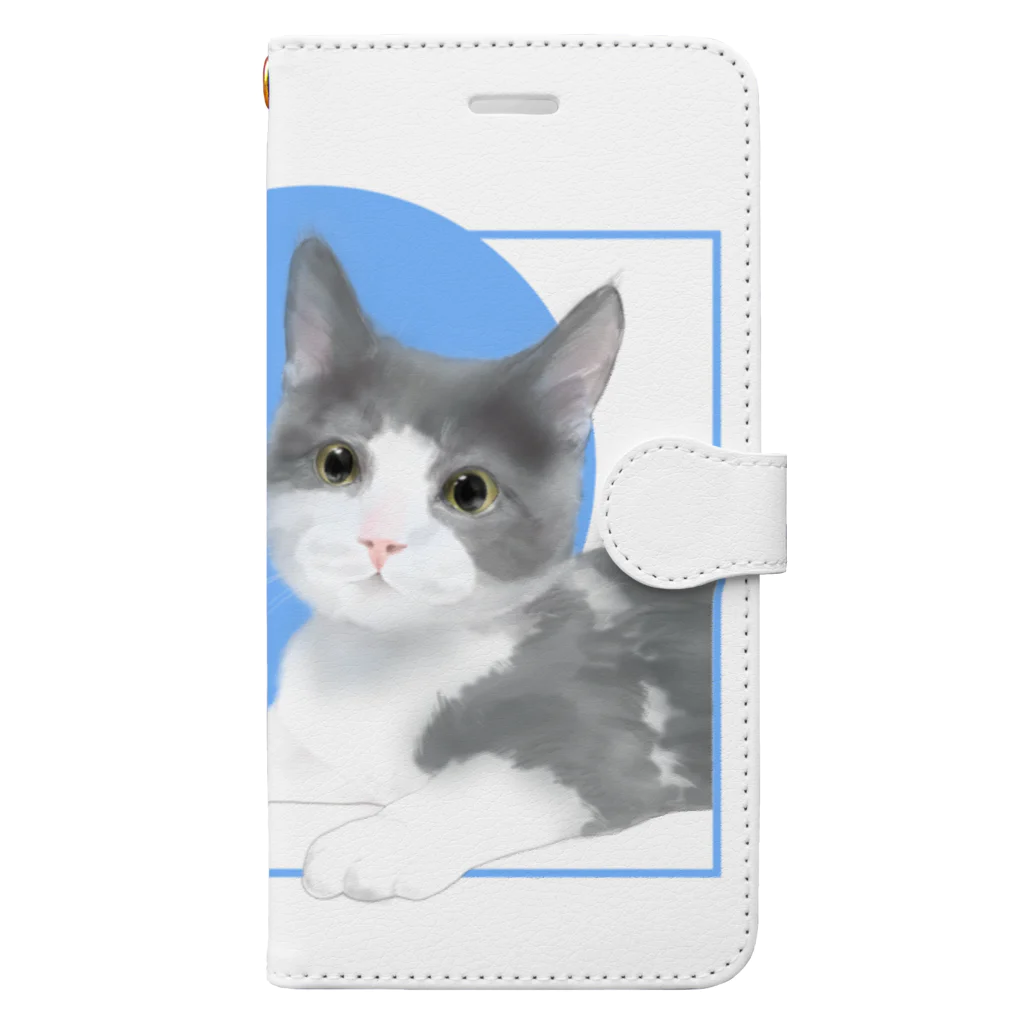 Kuwazuru’s ShopのLove cats-マンチカン- Book-Style Smartphone Case