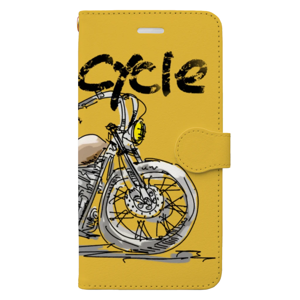 ばんやスマホケースのMotorcycle  Book-Style Smartphone Case