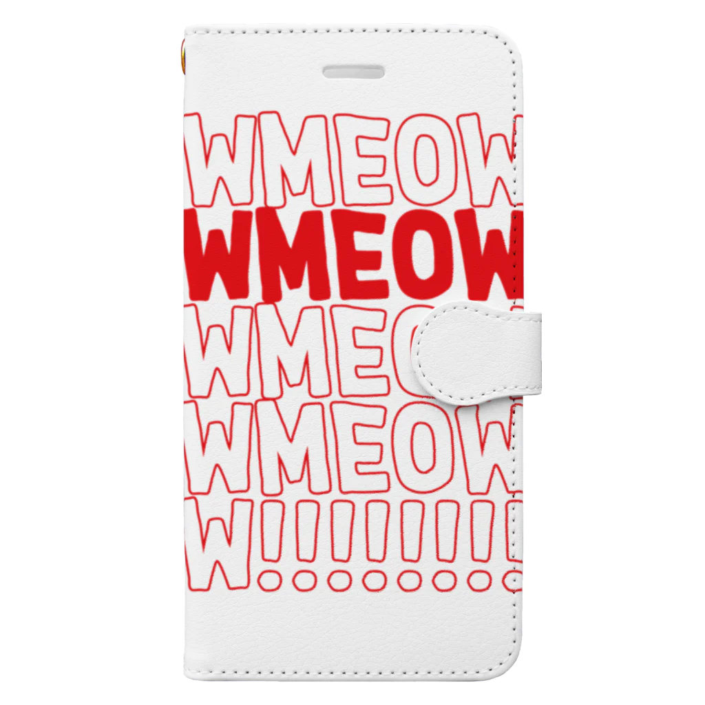 じゅんこママの店のmeow!!! Book-Style Smartphone Case