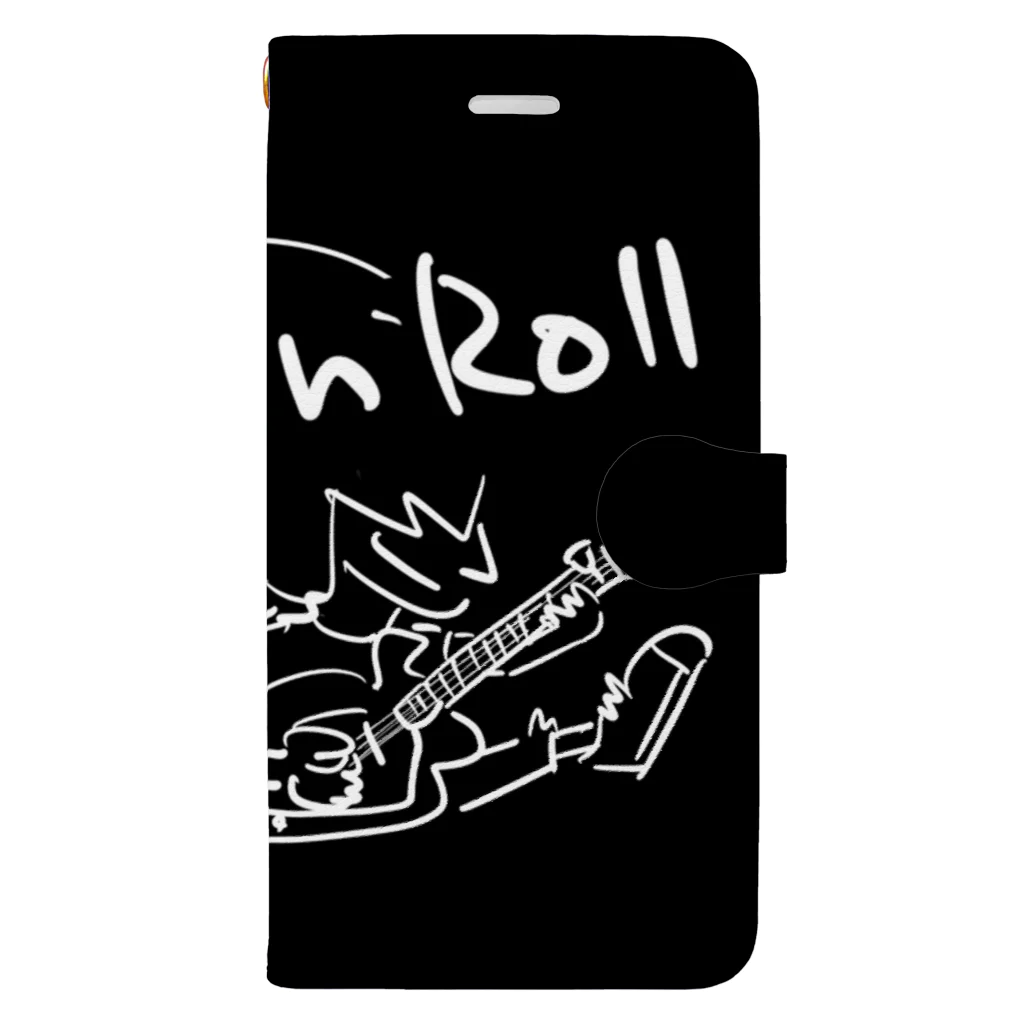 ばんやスマホケースのRock’n’Roll  Book-Style Smartphone Case