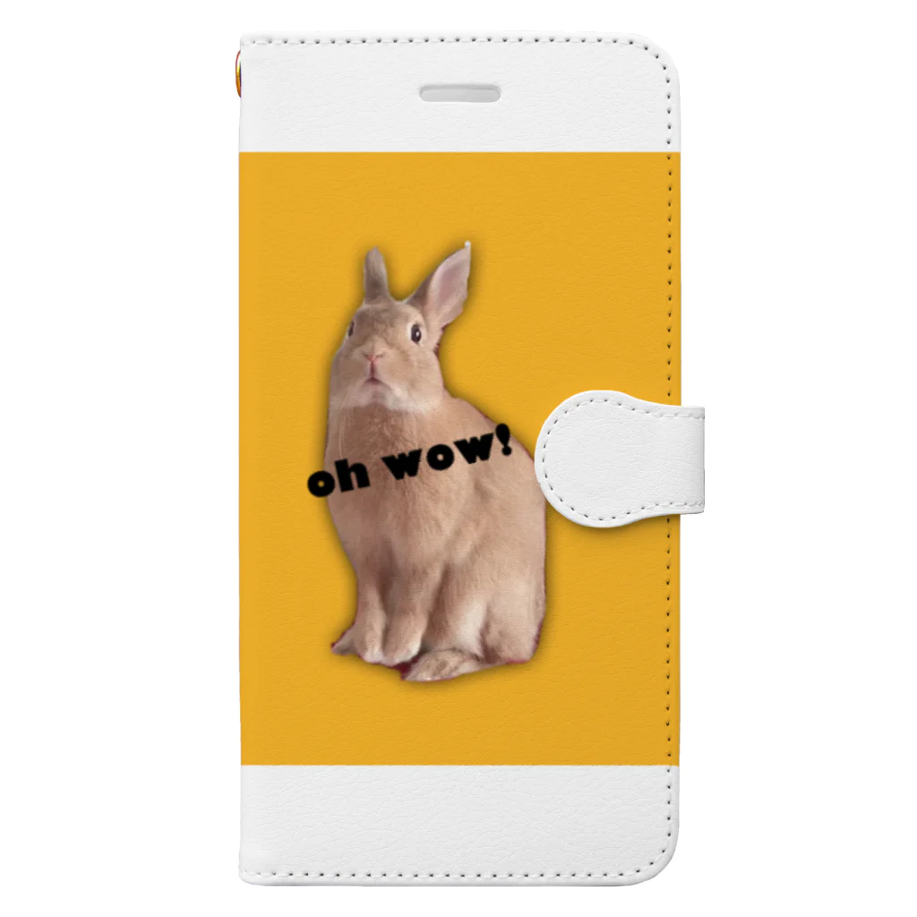 RAVI the rabbitのRAVI the rabbit Book-Style Smartphone Case