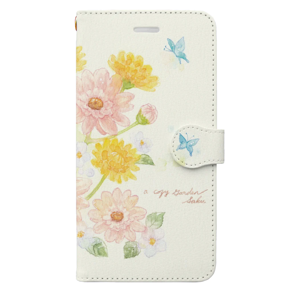 A Cozy Gardenの赤ずきんちゃん手帳型スマホケース Book-Style Smartphone Case