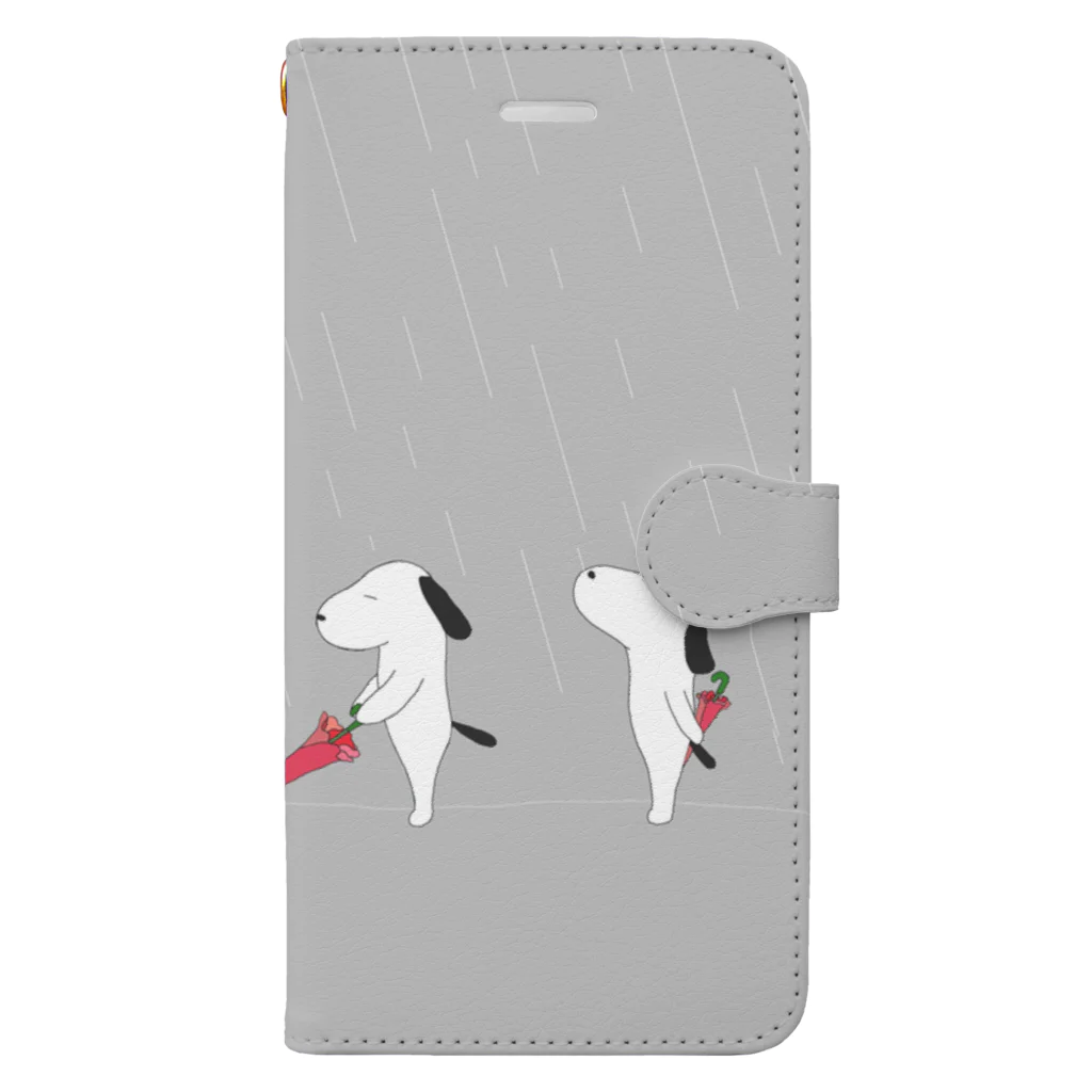 くりみそのおみせのshower affection  Book-Style Smartphone Case