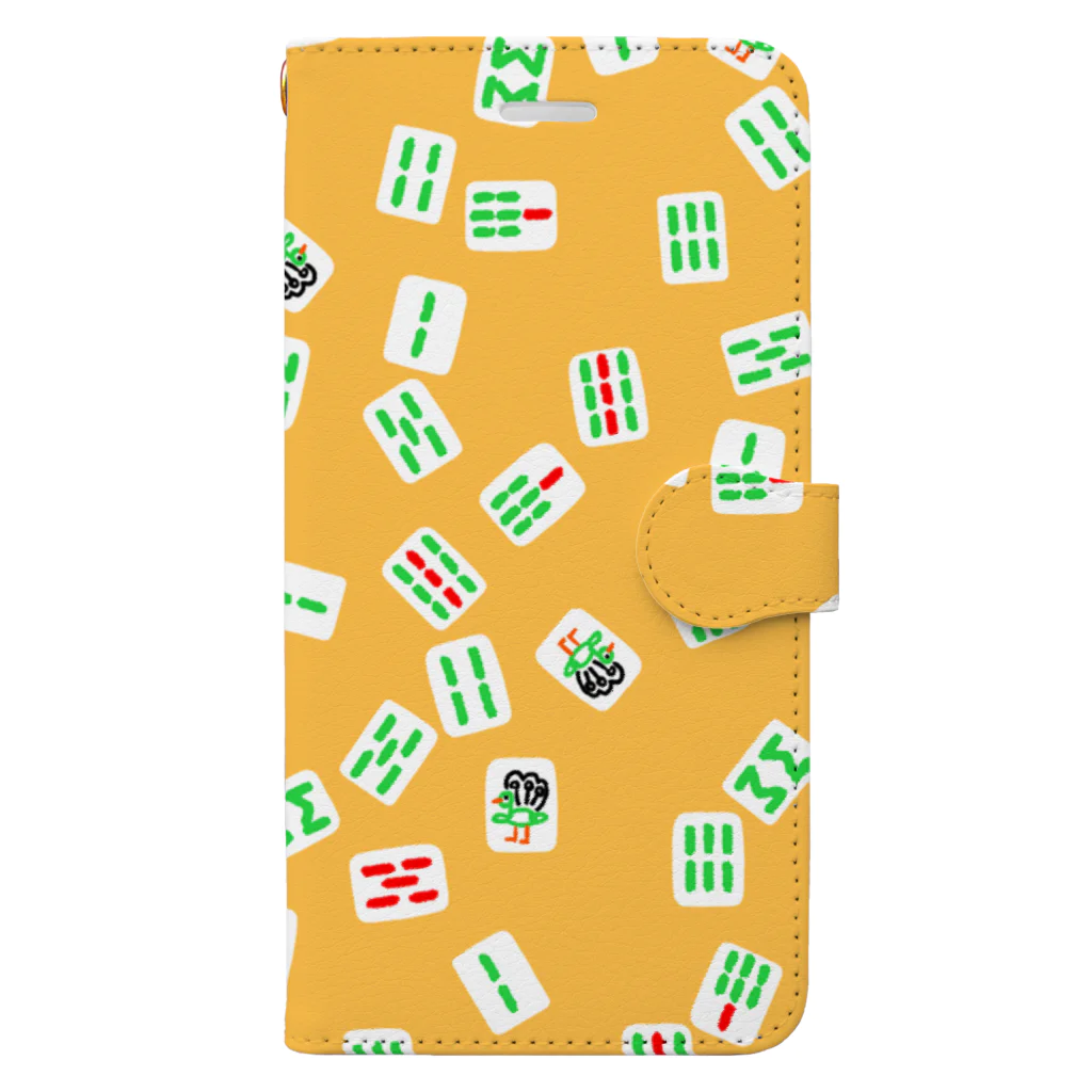 日々碌ストアの索子 Book-Style Smartphone Case