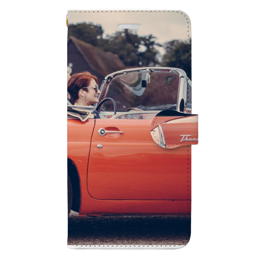 AkasakaBase - アカサカベースのOpen Car Book-Style Smartphone Case