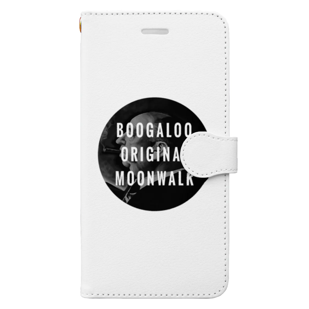 BlueBack ブルーバックのBOOGALOO ORIGINAL MOONWALK Book-Style Smartphone Case